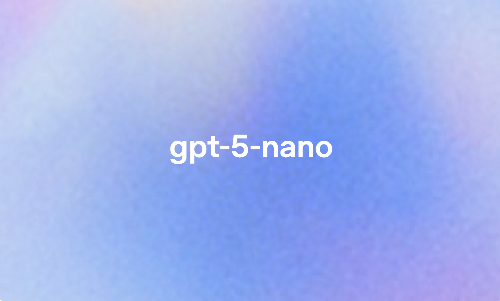 gpt-5-nano - AI model preview image