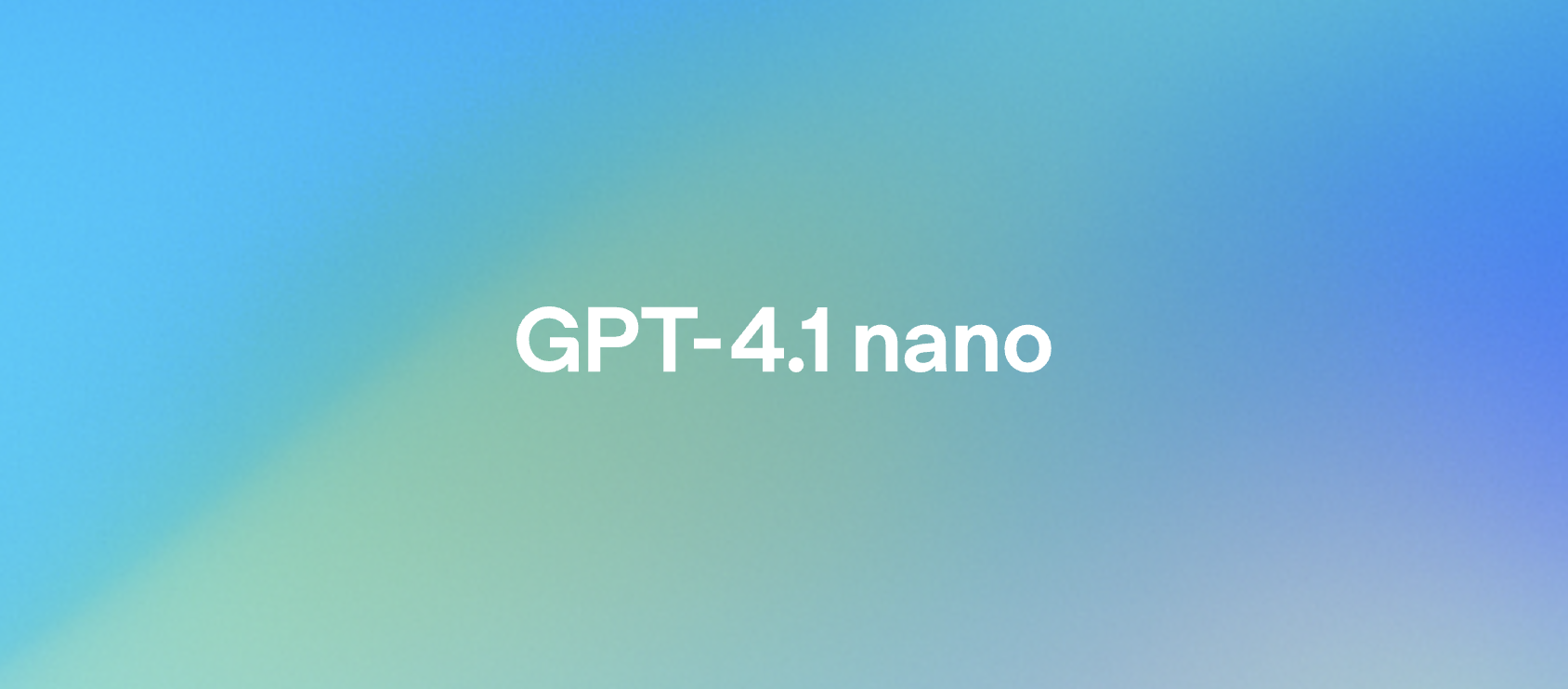 gpt-4.1-nano - AI model preview image
